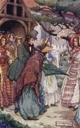 Illustration für Cranford von Mrs. Gaskell